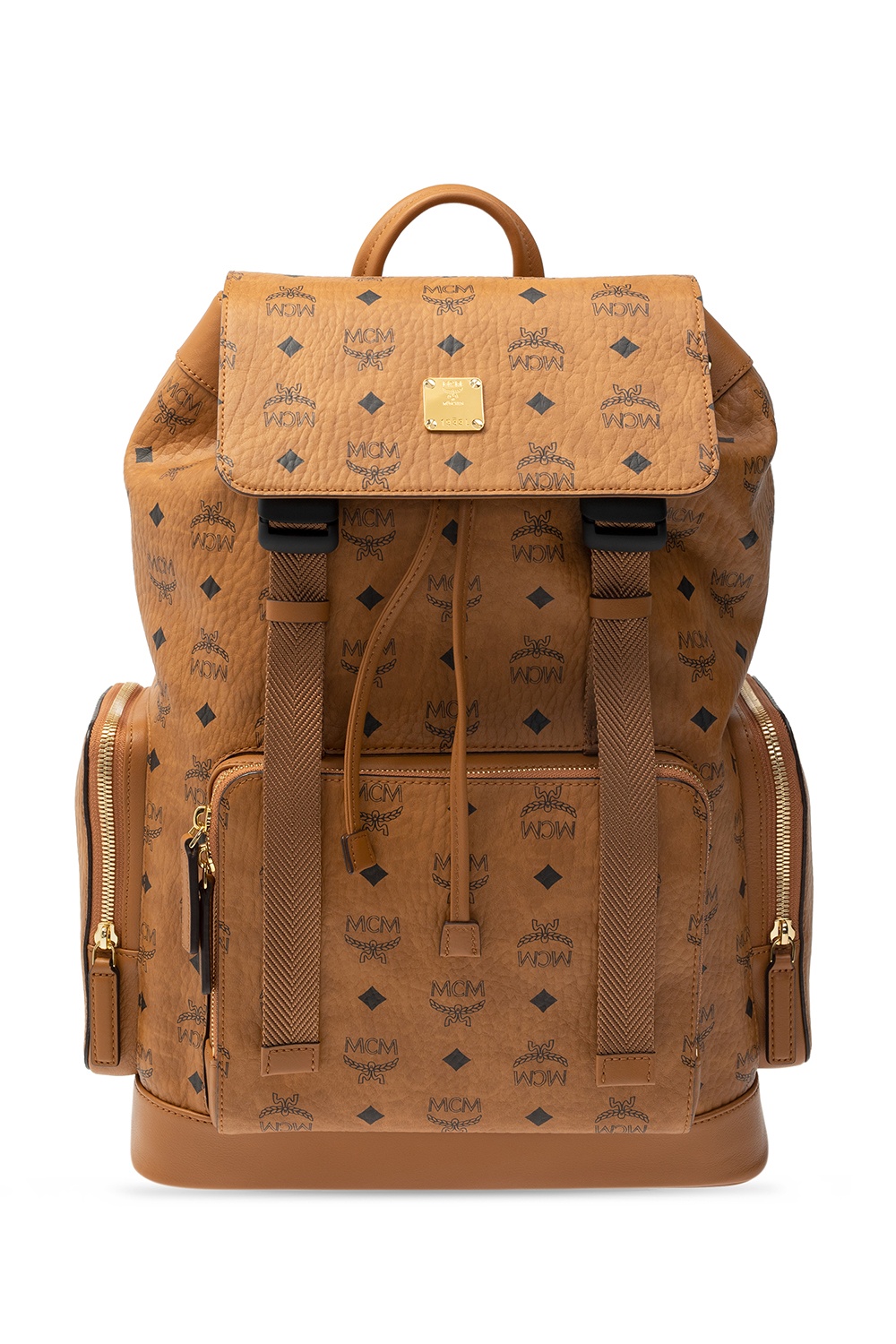 Brown Backpack with logo MCM - Vitkac Canada